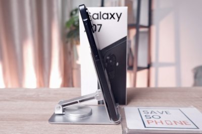 Galaxy A07  4+128GB สี Black เครื่องสวย ราคาเพียง 3,590.- มีประกันร้าน 60วัน