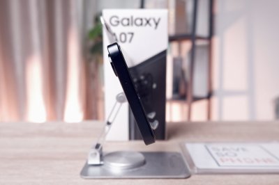Galaxy A07  4+128GB สี Black เครื่องสวย ราคาเพียง 3,590.- มีประกันร้าน 60วัน