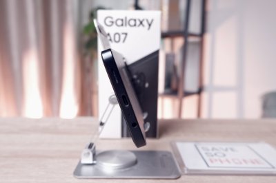 Galaxy A07  4+128GB สี Black เครื่องสวย ราคาเพียง 3,590.- มีประกันร้าน 60วัน