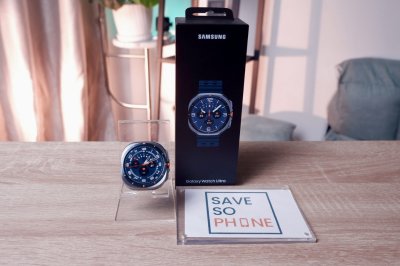 Galaxy Watch Ultra (2025)LTE 47MM. สี Titanium Blue เครื่องสวย ราคาเพียง 9,500.- มีประกันร้าน 60วัน