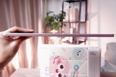 Oppo Pad 5 Matte Display Edition 5G 8+256GB สี Aurora Pink เครื่องสวย ราคาเพียง 11,500.- มีประกันร้าน 60วัน