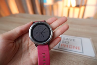 Garmin vivoactive 3 สี Pink เครื่องสวย ราคาเพียง 2190.- มีประกันร้าน 60วัน