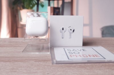 AirPods 4 สี White เครื่องสวยใช้งานน้อย ราคาเพียง 2,800.- มีประกันร้าน 60 วัน