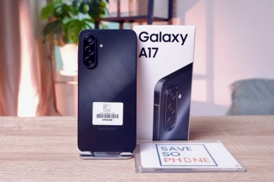 Samsung Galaxy A17 4G 8+128GB สี Black เครื่องสวย ราคาเพียง 3,900.- มีประกันร้าน 60วัน