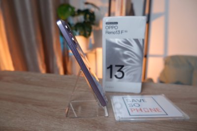 OPPO Reno 13 F 12+256GB สี Purple เครื่องสวย ราคาเพียง 7,990.- มีประกันร้าน 60 วัน