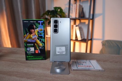 Infinix Hot 50 Pro Plus 16+256GB สี Gray เครื่องสวย ราคาเพียง 4,990.- มีประกันร้าน 60วัน