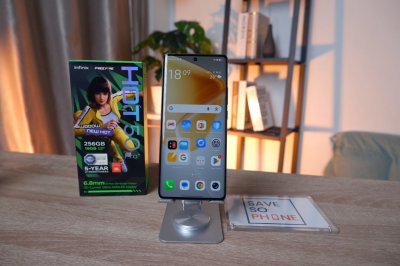 Infinix Hot 50 Pro Plus 16+256GB สี Gray เครื่องสวย ราคาเพียง 4,990.- มีประกันร้าน 60วัน