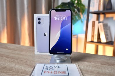 iPhone 11 64GB สี Purple ราคาเพียง 5,990.- มีประกันร้าน 60วัน
