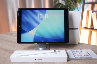 iPad Gen 9 Wi-Fi 256GB + Apple Pencil 1 สี Space Gray เครื่องสวย ราคาเพียง 6,990.- มีประกันร้าน 60 วัน