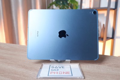 iPad Air 5 M1 Wi-Fi+Cellular 256GB สี Blue เครื่องสวย ราคาเพียง 14,900.- มีประกันร้าน 60วัน