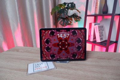 iPad Air5 10.9-inch M1 64GB Wi-Fi+Cellular สี Purple เครื่องสวย สุขภาพแบต 84% ราคาเพียง 14,990.- มีประกันร้าน 60วัน