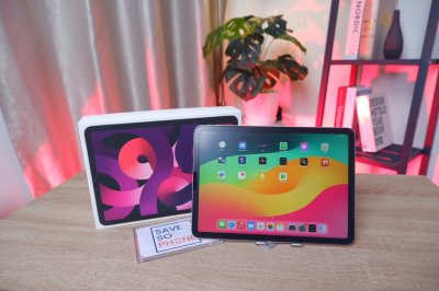 iPad Air 5 M1 chip 64Gb Wi-Fi 10.9-inch สี Pink เครื่องสวย ราคาเพียง 11,900.- มีประกันร้าน 60 วัน