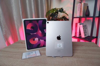 iPad Air 5 M1 chip 64Gb Wi-Fi 10.9-inch สี Pink เครื่องสวย ราคาเพียง 11,900.- มีประกันร้าน 60 วัน