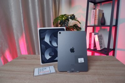 iPad Air 5 M1 chip 64Gb Wi-Fi 10.9-inch สี Space Gray เครื่องสวย ราคาเพียง 11,900.- มีประกันร้าน 60 วัน