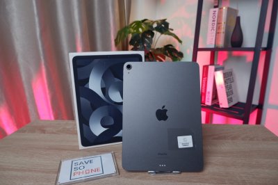 iPad Air 5 M1 chip 64Gb Wi-Fi 10.9-inch สี Space Gray เครื่องสวย ราคาเพียง 11,900.- มีประกันร้าน 60 วัน