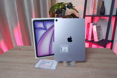 iPad Air รุ่น 11-inch (M2) Wi-Fi 128GB สี Purple เครื่องสวย พร้อมประกันศูนย์ ราคาเพียง 16,990.- มีประกันร้าน 60 วัน