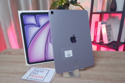iPad Air รุ่น 11-inch (M2) Wi-Fi 128GB สี Purple เครื่องสวย พร้อมประกันศูนย์ ราคาเพียง 16,990.- มีประกันร้าน 60 วัน