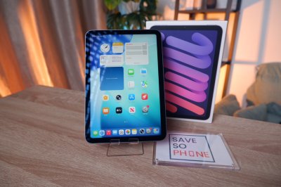 iPad mini Gen 6 64GB สี Purple ออกจากศูนย์ไม่เกิน 3 เดือน ราคาเพียง 10,990.- มีประกันร้าน 60 วัน