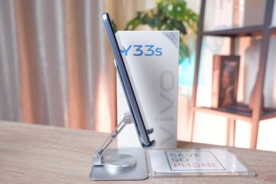 Vivo Y33s 8+128GB สี Blue เครื่องสวย ราคาเพียง 2,490.- มีประกันร้าน 60วัน