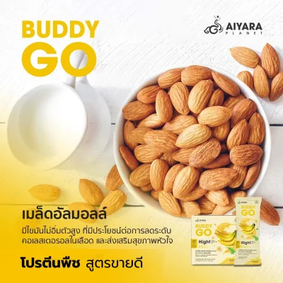 โปรตีนถั่วอัลมอลล์ โปรตีนถั่วอัลมอลล์