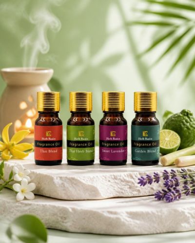 Herb Basics Aroma Fragrance Oil – Scent of Chiang Mai & House Blend