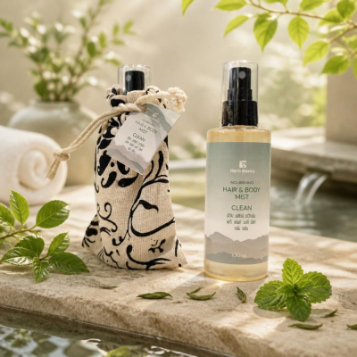 Herb Basics Nourishing Hair and Body Mist with Aloe Vera and Rosemary