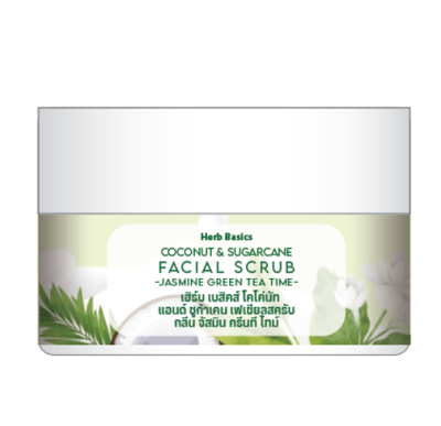 Coconut & Sugarcane Facial Scrub