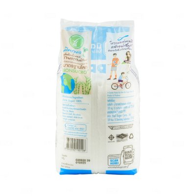 มิตรผล น้ำตาลทรายขาวบริสุทธิ์ (Refined Sugar) - เกล็ดขาว สะอาด ละลายง่าย