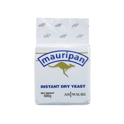 Mauripan Instant Dry Yeast 500g. ยีสต์แห้งสำเร็จรูป เมารีแพน (แถบทอง) สำหรับขนมปังหวาน