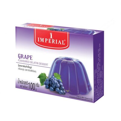 Imperial  เจลาตินสำเร็จรูป 100g. องุ่น
