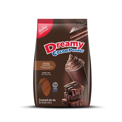 Dreamy โกโก้ผง ไขมัน 10-12% 500g.