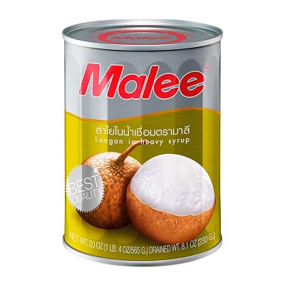 Malee ลำไยในน้ำเชื่อม 565g.(20oz.)