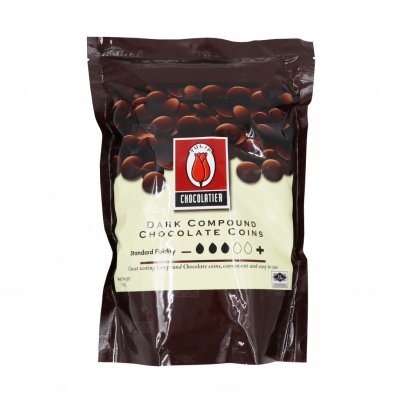 Tulip Dark Chocolate Compound (เหรียญ) 1 kg.