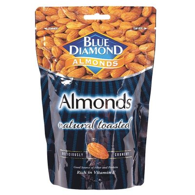 Bluediamond อัลมอนด์อบ ไม่ใส่เกลือ 150 g.