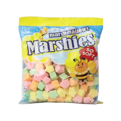 Marshies มาร์ชเมลโลว์ รูปดาว 150g. วานิลา