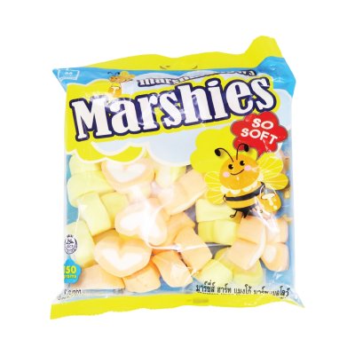 Marshies มาร์ชเมลโลว์ รูปหัวใจ 150g. รสมะม่วง