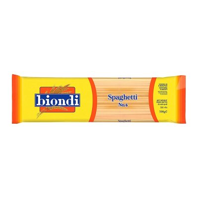 Biondi เส้นสปาเกตตี้ เบอร์ 4 500 g