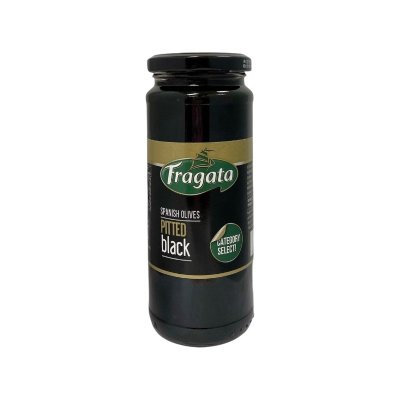 Fragata Black Pitted Olives 330g | มะกอกดำไม่มีเมล็ด