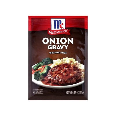 McCormick ผงทำเกรวี่ผสมหัวหอม 24g. ราดสเต๊ก หอมอร่อยกลมกล่อม ทำง่ายใน 5 นาที