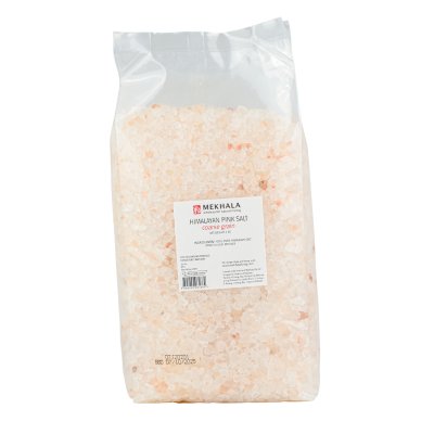 MEKHALA เกลือหิมาลัย (Pink salt) 2kg. (Coarse)