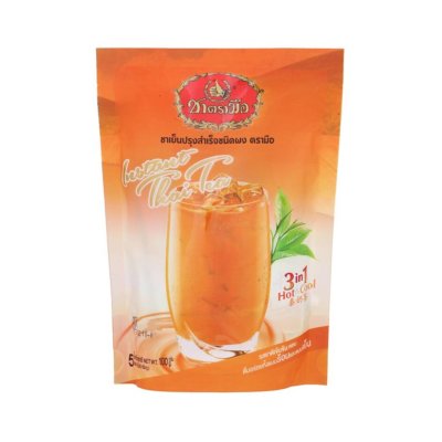 ชาตรามือ ชาเย็น3in1 100g.(20g.x5ซอง)