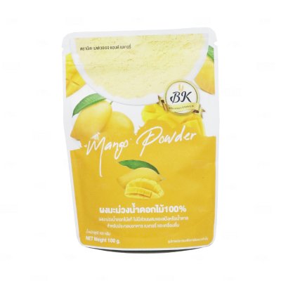 BK ผงมะม่วงน้ำดอกไม้ 100% (100g)
