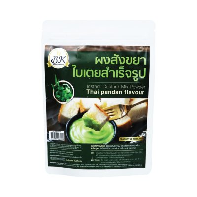 BK ผงสังขยาใบเตย 100g.