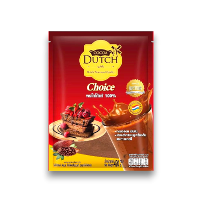 Dutch Choice ผงโกโก้ แท้ 100% (สีบราวน์) ขนาด 420 กรัม