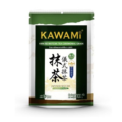 KAWAMI อิเสะ มัทฉะ เกรดพิธีการ 100% 100g.
