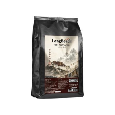 LongBeach Tibetan Black Tea (250g) – ชาดำทิเบต รสเข้มข้นระดับพรีเมียม