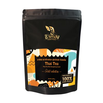ช้างทอง ชาไทยสูตรโกลด์ซีเล็คชัน 200 g