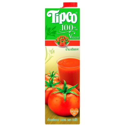 TIPCO น้ำมะเขือเทศ100% 1000 มล.