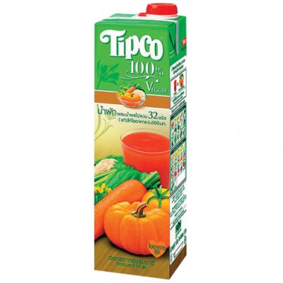 TIPCO น้ำผักผสมน้ำผักผลไม้รวม 32ชนิด 1000ml.