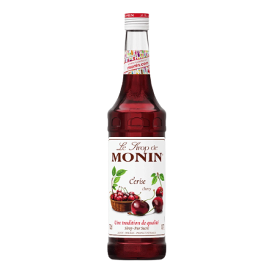 ยกลังสุดคุ้ม 6 ขวด/ลัง Monin ไซรัป 700ml. Cherry